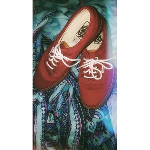 Red Vans
